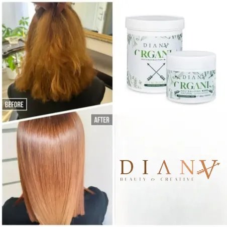 Großes Set für Haarreparatur und Regeneration: 1000 ml Organic + 1000 ml Platinum + 1000 ml Pearl + 1000 ml Golden
