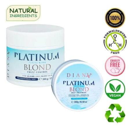 Platinum hair  Btx for blondes set 500ml + 300ml