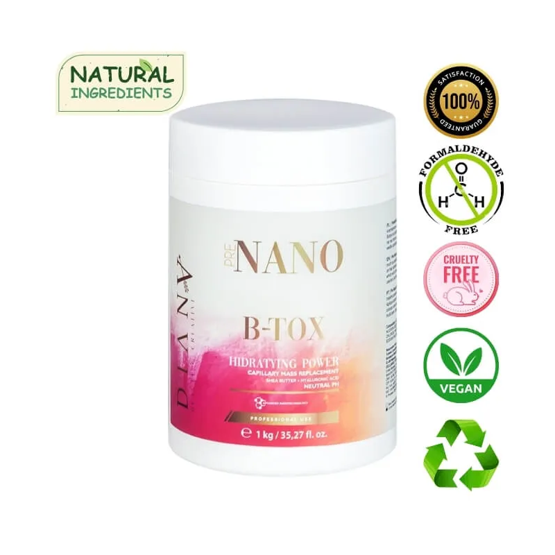 Pre-Nano  Btx treatment for damaged hair repair 1000ml