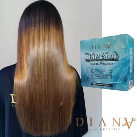Haarcryotherapie-set: 10x 10 ml ampullen, 500 ml voorbehandelingsshampoo, 1000 ml B-tox en 300 ml afsluitspray